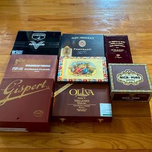 Premium rare cigar boxes
